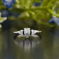 Pear Lab-Grown Diamond Three-Stone Ring customdiamjewel