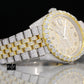 Best Quality Hot Selling Round Moissanite Diamond Hip Hop Watch customdiamjewel