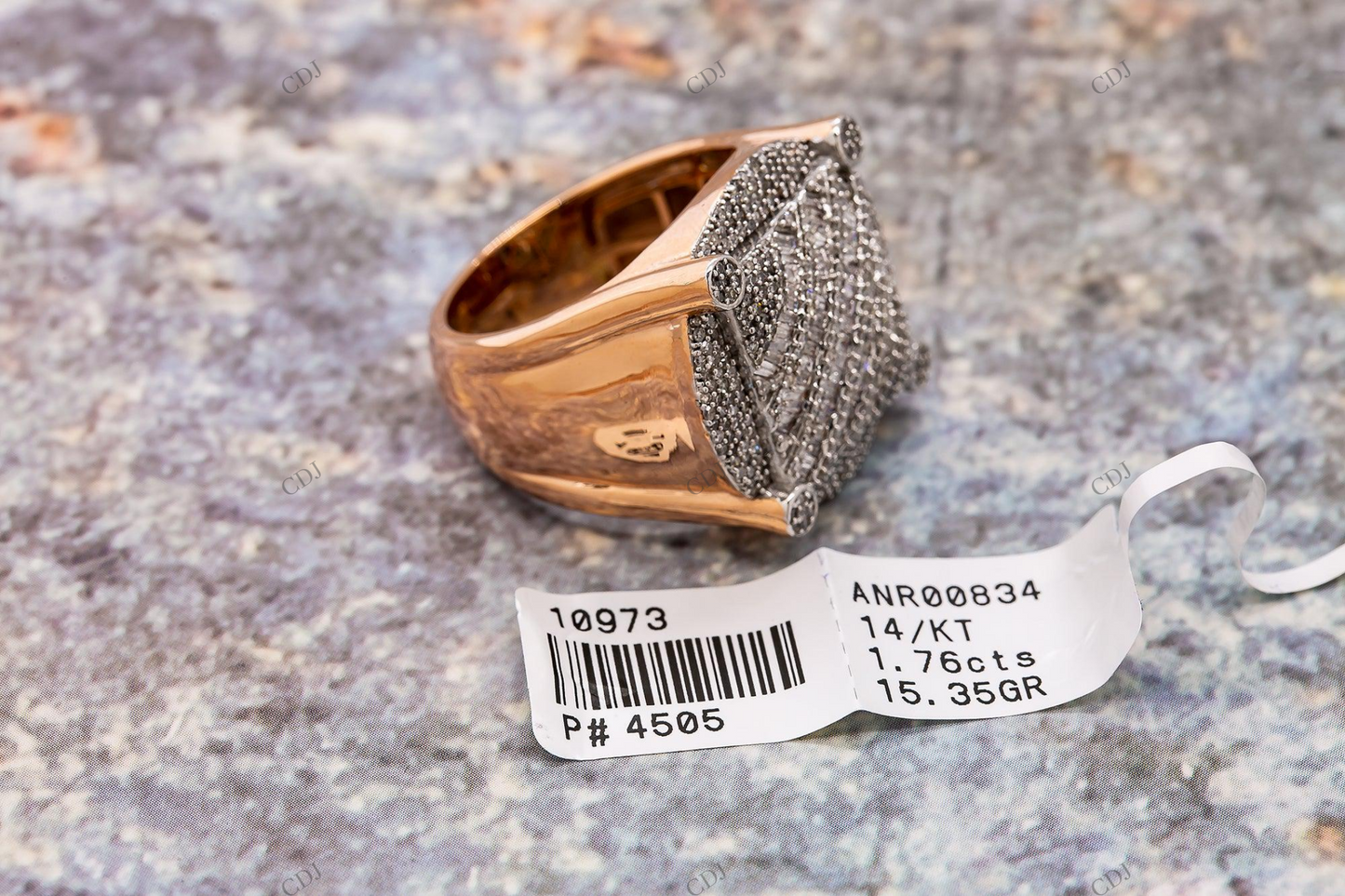 Luxury Round Baguette 925 Silver Halo Ring hip hop jewelry customdiamjewel