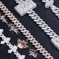 Iced Out Wholesale Price Moissanite Station Chain Nacklace hip hop jewelry CustomDiamJewel   