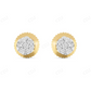 0.15 CT Flower Set Moissanite Stud Earrings Stud earrings CustomDiamJewel