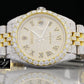 Rolex Datejust GRA Certified Moissanite VVS Diamond Men Watch customdiamjewel