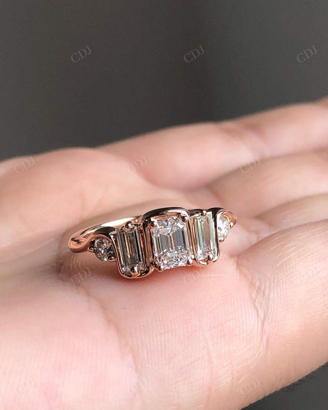 Lab Grown Diamond Custom Anniversary Ring customdiamjewel