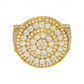 4.00 CTW 925 Sterling Silver Iced Out Moissanite ring Hip Hop Ring customdiamjewel