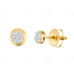 0.15 CT Flower Set Moissanite Stud Earrings Stud earrings CustomDiamJewel