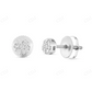 0.15 CT Flower Set Moissanite Stud Earrings Stud earrings CustomDiamJewel