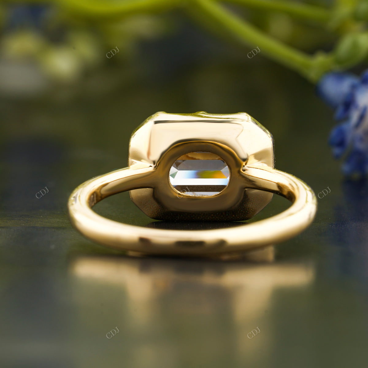 East West Lab-Grown Diamond Ring