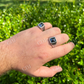 Black Diamond Men's Hip Hop Ring  customdiamjewel   