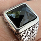 Black Diamond Men's Hip Hop Ring  customdiamjewel   