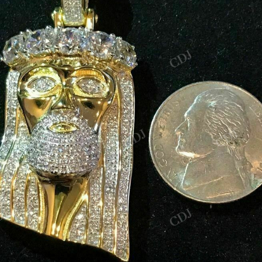 Jesus Piece Hip Hop Pendant  customdiamjewel   