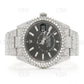 Fully Iced Out Automatic Movement Hip Hop Watch customdiamjewel