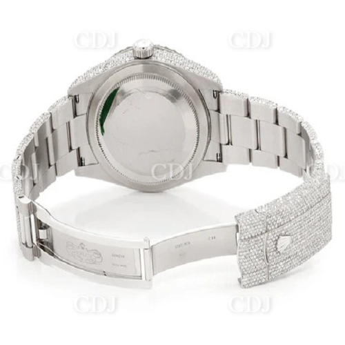 Fully Iced Out Automatic Movement Hip Hop Watch customdiamjewel