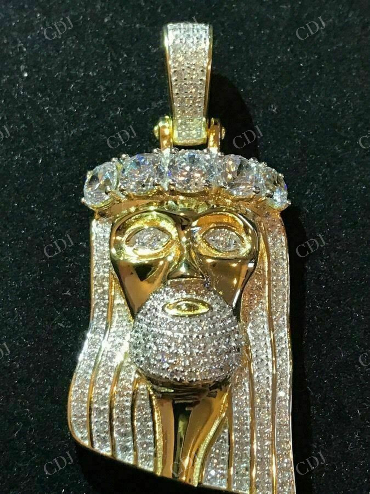 Jesus Piece Hip Hop Pendant  customdiamjewel   