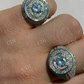 Round Shaped Natural Diamond Hip Hop Ring  customdiamjewel   