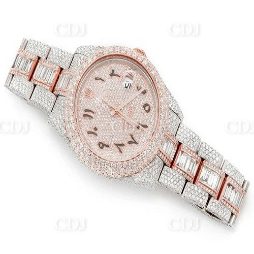 GRA Certified Rolex Oyster Arabic Digit Watch customdiamjewel