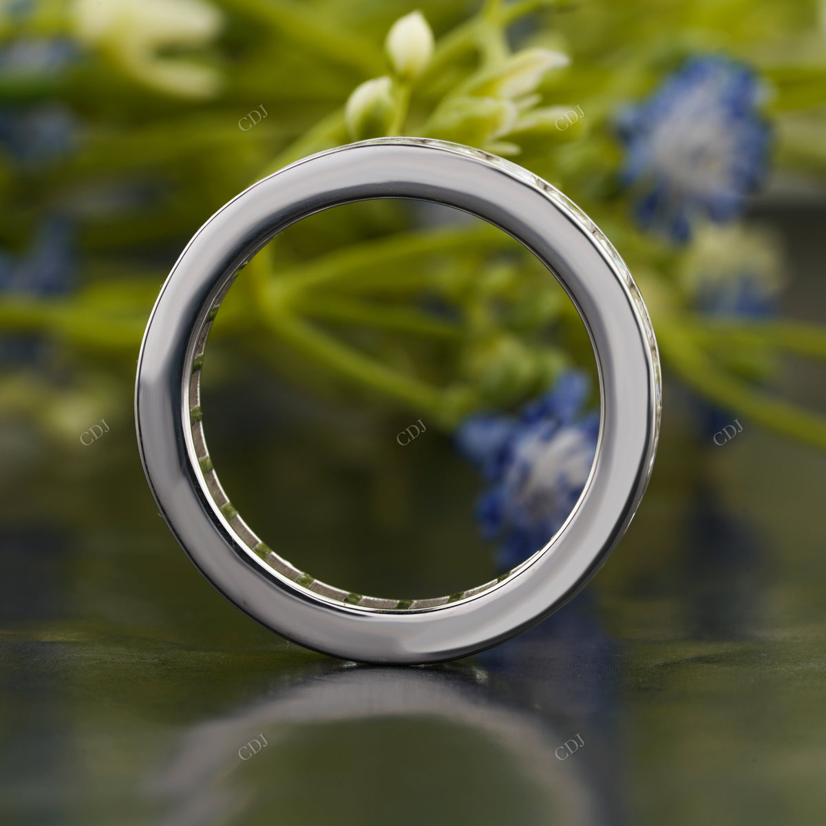 Lab-Grown Diamond Channel Set Band customdiamjewel