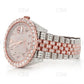 Luxury Fully Iced Out VVS Moissanite Diamond Watch customdiamjewel