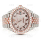 Luxury Fully Iced Out VVS Moissanite Diamond Watch customdiamjewel