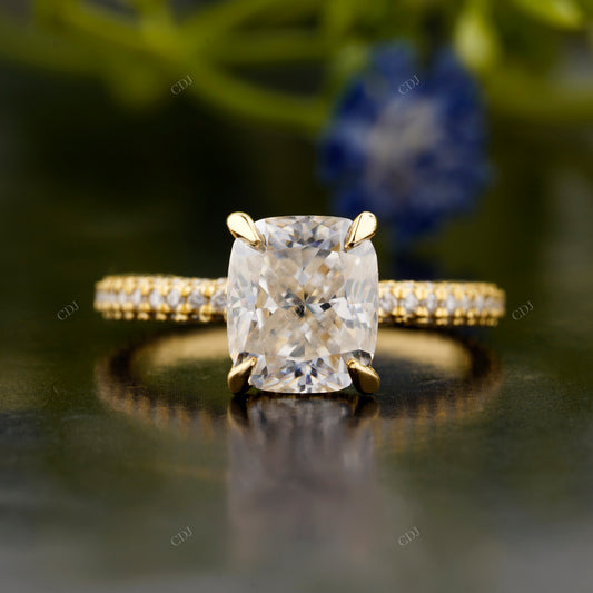 Cushion Lab-Grown Diamond Ring