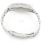 Moissanite Watch Unique Baguette Set Oyster Belt Arabic Dial White Gold Rolex customdiamjewel