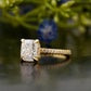 Cushion Lab-Grown Diamond Ring