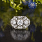 Round Lab-Grown Diamond Vintage Ring