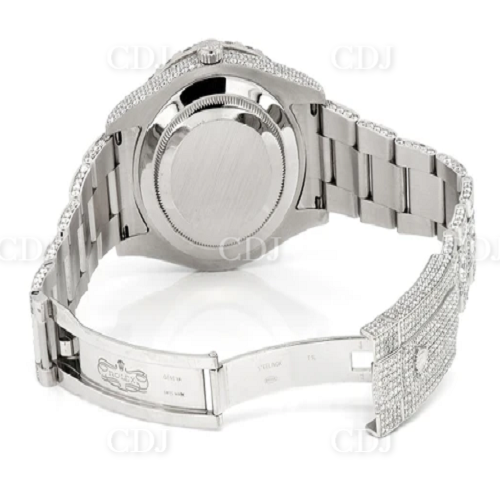 Luxury Style Moissanite Diamond Iced Out Watch customdiamjewel