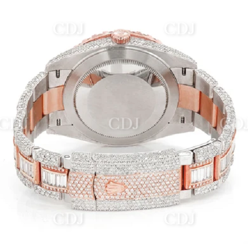 Rolex Sky Dweller Handmade Diamond Studded Watch customdiamjewel