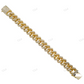 14K Yellow Gold CVD Diamond Cuban Bracelet hip hop jewelry CustomDiamJewel