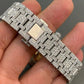 VVS Moissanite Buss Down Handmade Custom AP Watch customdiamjewel