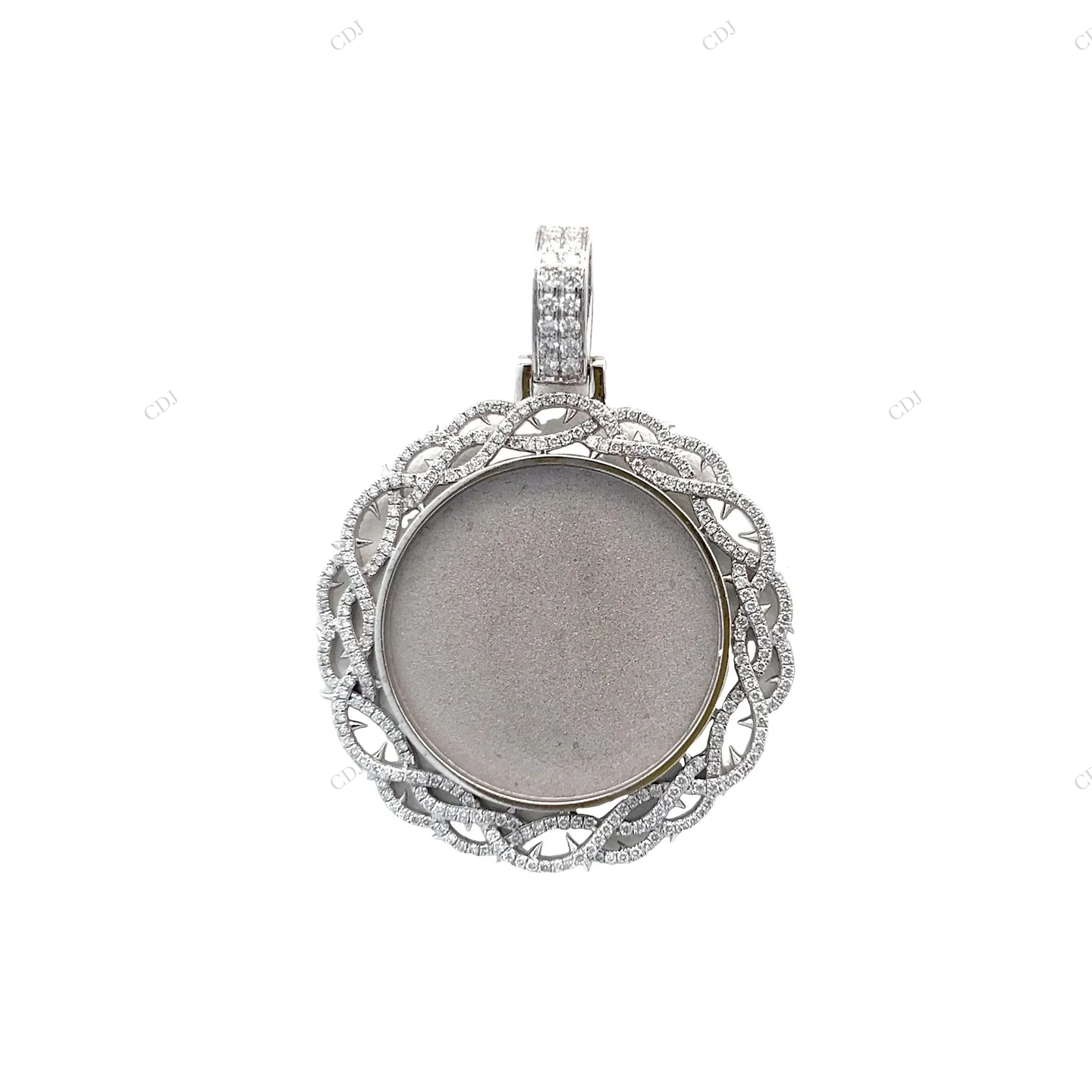 VVS Moissanite Memory Pendant hip hop jewelry CustomDiamJewel