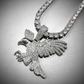 Moissanite Diamond Sparkle Eagle Pendant hip hop jewelry CustomDiamJewel