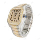 Cartier Santos Iced Out Customize Moissanite Watch customdiamjewel