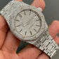 VVS Moissanite Buss Down Handmade Custom AP Watch customdiamjewel