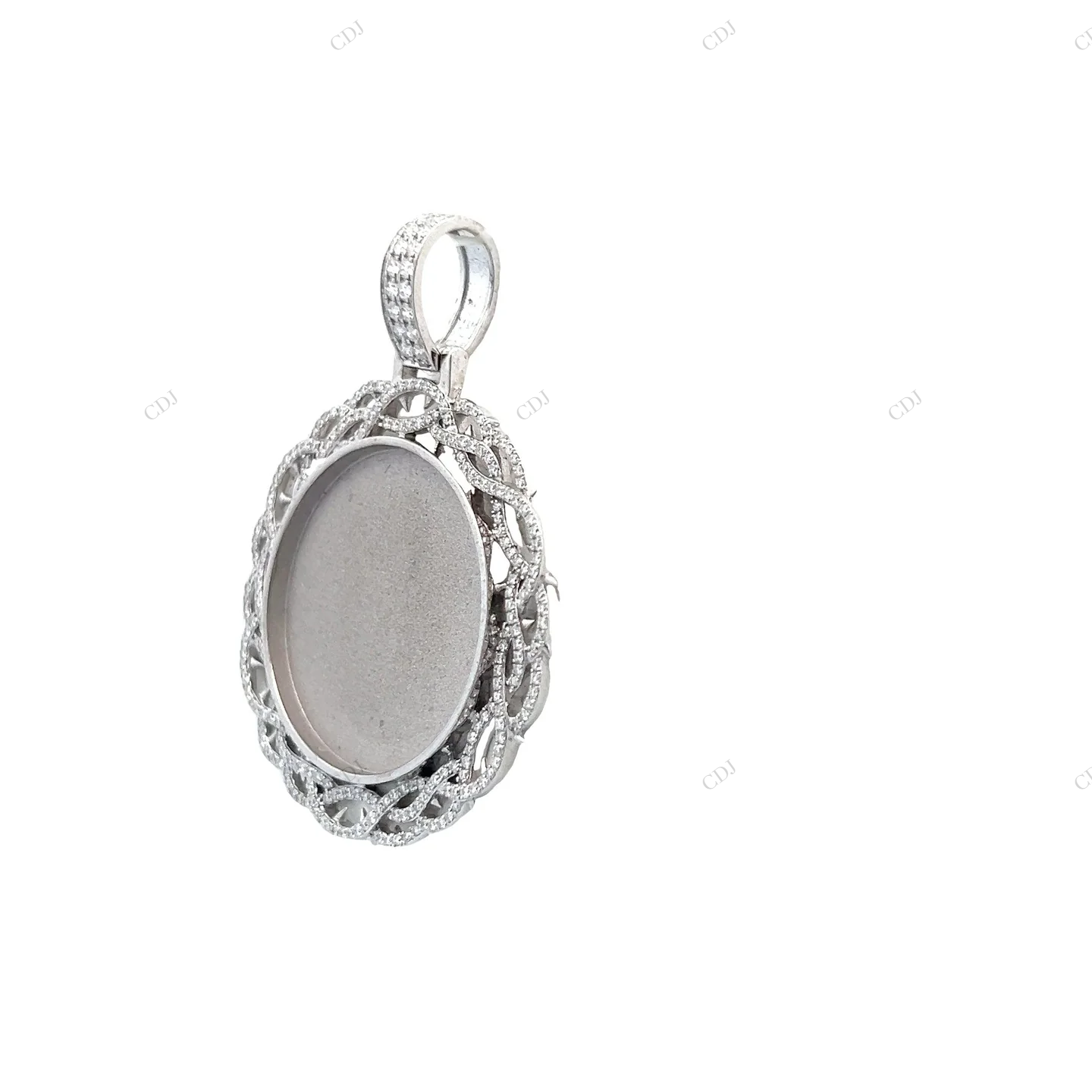 VVS Moissanite Memory Pendant hip hop jewelry CustomDiamJewel