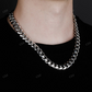 12mm Cuban Chain With diamonds Spring Clasp hip hop jewelry CustomDiamJewel
