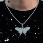 Best 925 Sterling Silver Fully Iced Butterfly Pendant hip hop jewelry CustomDiamJewel