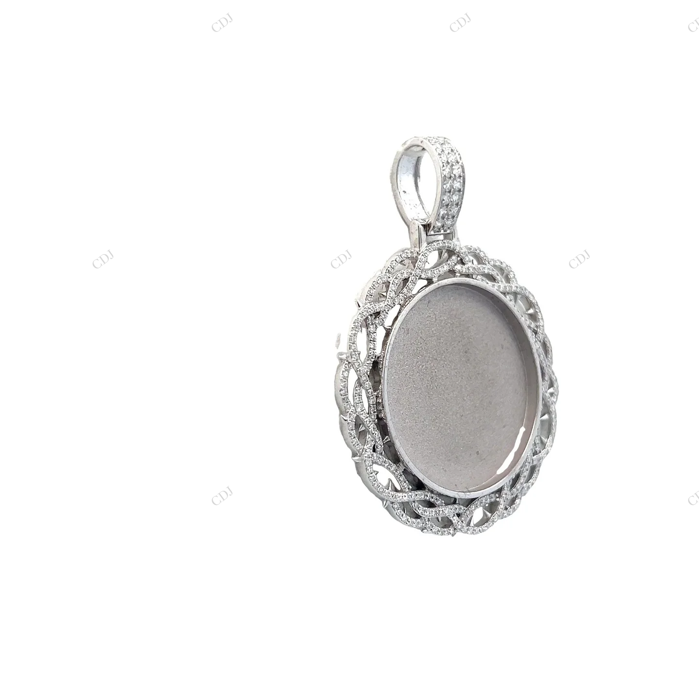 VVS Moissanite Memory Pendant hip hop jewelry CustomDiamJewel