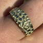 14k Solid Yellow Gold Plain Band Ring For Men  customdiamjewel   