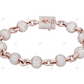 Luxury Beaded Balls Linked Mens Bracelet
