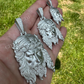 Jesus Piece Iced Diamond Pendant For Men  customdiamjewel   