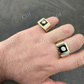 Natural Diamond 14K Gold Ring  customdiamjewel   