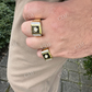 Natural Diamond 14K Gold Ring  customdiamjewel   