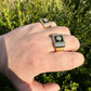 Natural Diamond 14K Gold Ring  customdiamjewel   