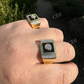Natural Diamond 14K Gold Ring  customdiamjewel   
