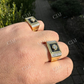 Natural Diamond 14K Gold Ring  customdiamjewel   