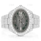 Custom Stainless Steel Diamond Watch Pass Diamond Tester VVS Moissanite Watch customdiamjewel