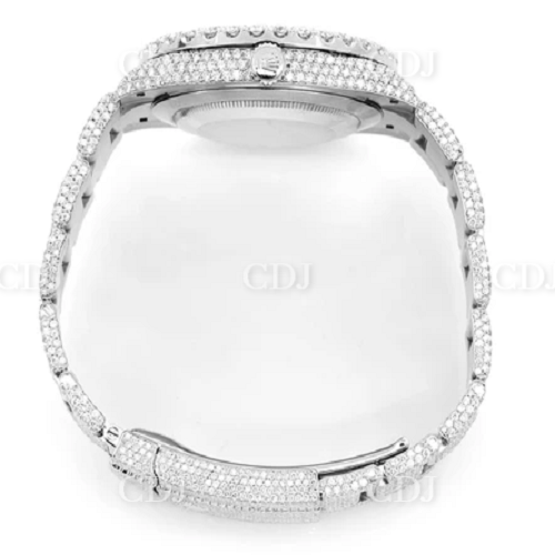 Custom Stainless Steel Diamond Watch Pass Diamond Tester VVS Moissanite Watch customdiamjewel