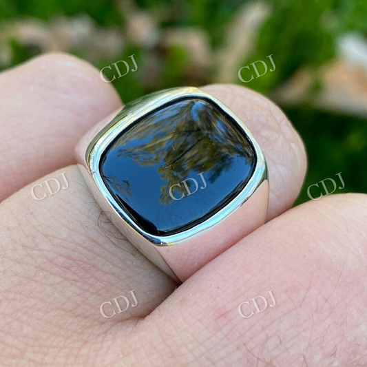 Black Onyx Hip Hop Ring  customdiamjewel   