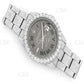 Custom Stainless Steel Diamond Watch Pass Diamond Tester VVS Moissanite Watch customdiamjewel